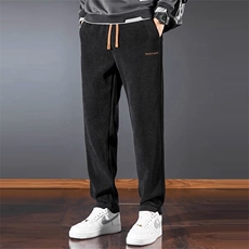 秋冬男士直筒休闲裤新款男裤子潮流百搭宽松运动裤子KB97，女装休闲裤，星座1116A（原606A-3）
