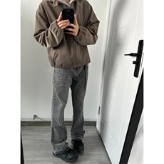 【有货】哈林顿外套男高级感痞帅美拉德翻领夹克XZ256CC-特P68，男装夹克，星座1007（原301D）