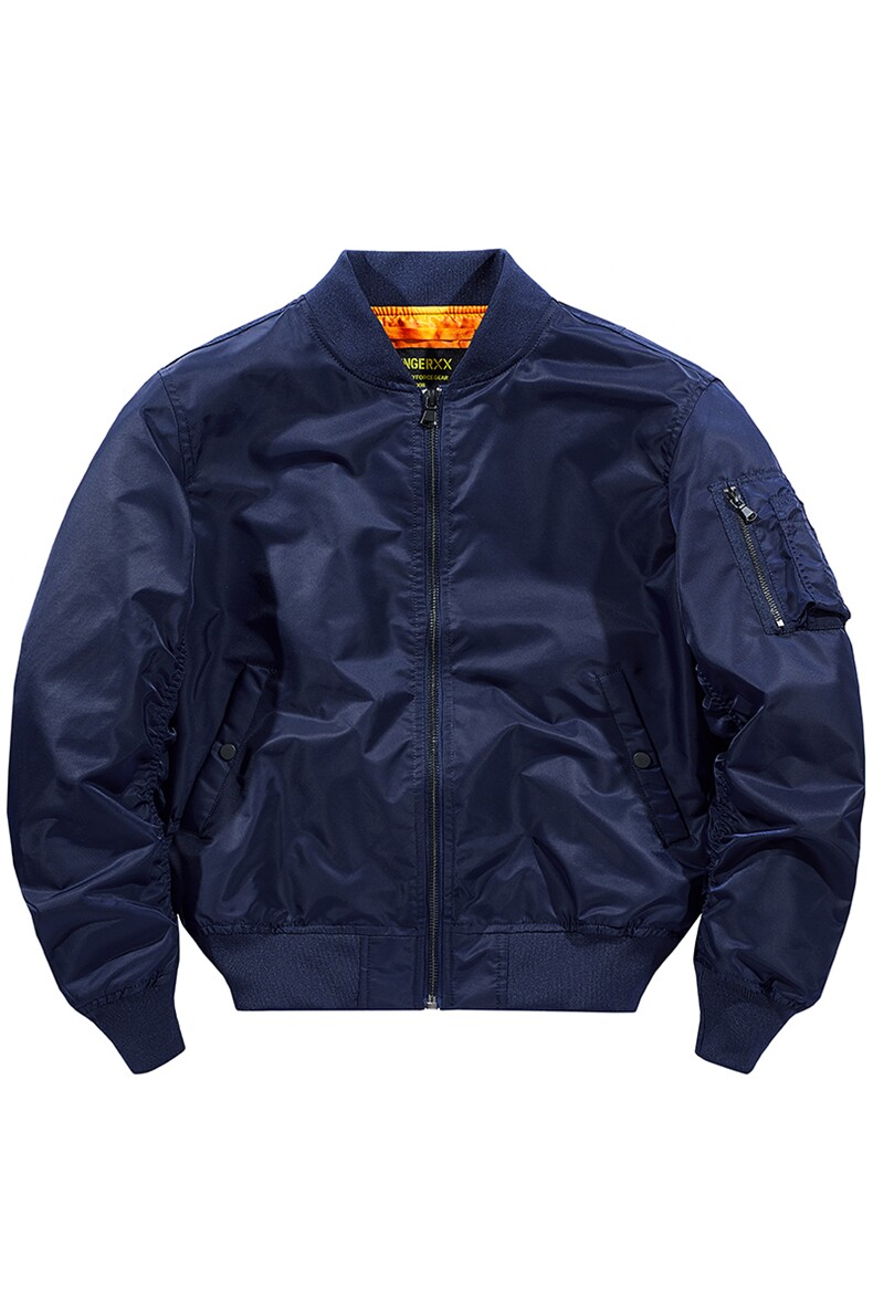 主推款：外套男飞行员夹克教练春秋冬加棉大码工装机车服棒球服棉,男装夹克,星座210-5(原414-2)