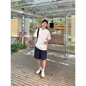 CP1201-P39 休闲口袋工装短裤男生夏季2025新款宽松简约五分裤图片