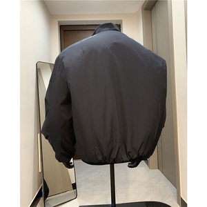 现货2万 美式立领棒球棉服飞行夹克棉衣短款外套男特批53无差图片