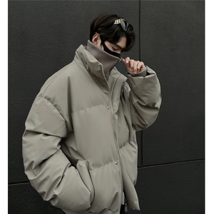 现货高品质供抖音供直播美式短款pu棉衣307A-M6708-P128图片