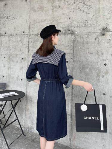 （现货）牛仔连衣裙，女装连衣裙，伊娜蕾尔