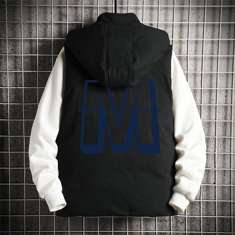 棉马甲男士大码加厚棉背心男坎肩男网格MJ47260-P80,男装背心/马甲,电商A040A