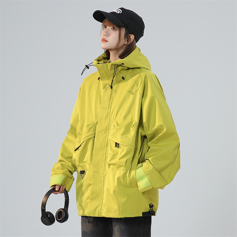 光板机现货夹克冲锋衣高街美式复古工装秋季登山服JK889-P78,男装夹克,电商A021
