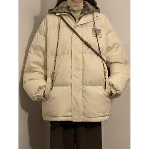 冬季潮风假两件外套男新款美式棉衣XZ102B-1-M9903P125图片