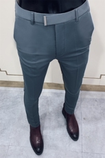 春季西裤男修身直筒高级感商务休闲裤男士裤长裤615—P55，男装西裤，电商B368