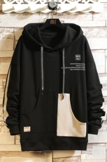 主推货足7XL-M连帽卫衣男2023春季新款潮牌休闲上衣加肥加大码，男装卫衣，钱塘717(原712)