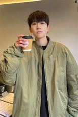 飞行员夹克男解构设计棒球领短外套男CP24-P70，男装夹克，电商B371