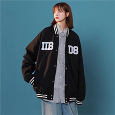 2025春季新品男夹克外套棒球服情侣款时尚棒球服港风宽松上衣男女，男装夹克，星座1210-1