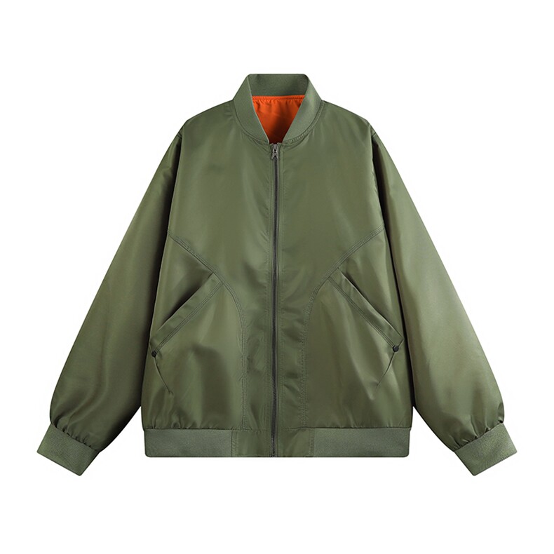 美式复古内里拼色工装夹克户外休闲拼接立领夹克XK8812P65,男装夹克,电商A128