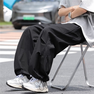 伞兵降落工装裤子男士夏季宽松直筒阔腿冲锋运动长裤PK122-P40图片