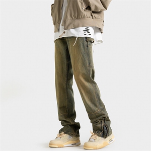 2025 秋季新款 无影墙大码修身工装牛仔裤M-5X GK23517-特P45图片