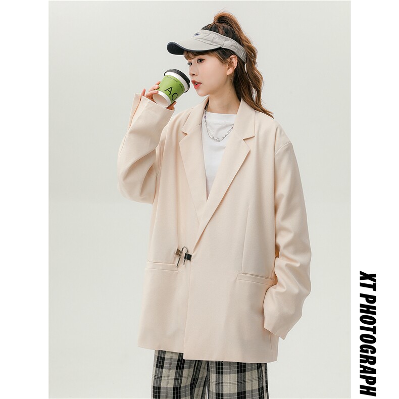 中性风金属装饰设计大码M-5XL平铺西服外套男XF7811特P45控105,男装西服,星座226-2