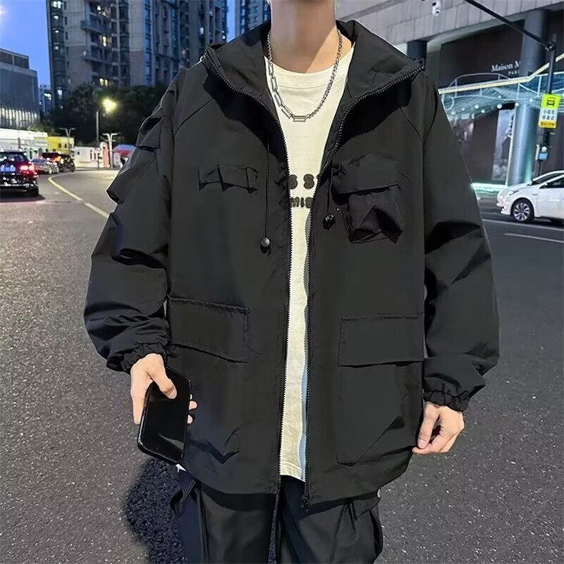 户外登山旅行山系防水情侣冲锋衣夹克外套男风衣冲锋服D20/P62,男装夹克,星座506