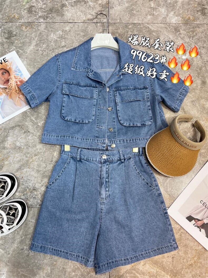 爆版套装好卖补单，女装职业装，金地雪