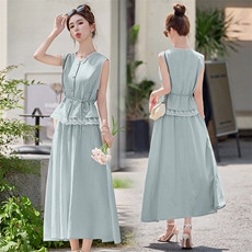 2025夏装新款时尚蕾丝花边套裙，女装套装/套裙，慕依路