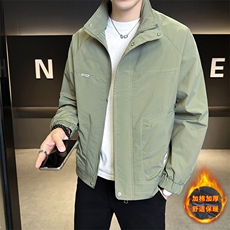 JK407R-P852025秋冬加棉加厚青年休闲夹克百搭外套，男装夹克，星座507A（原星座306B-2）