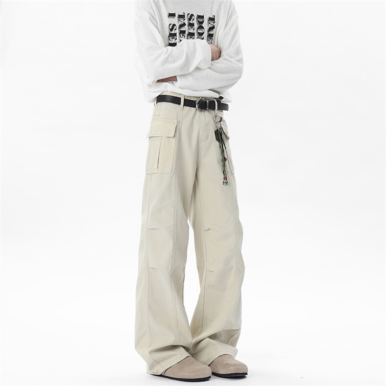 C315-XT052已爆数据立体裁剪工装褶位休闲裤(P60X89)2,男装休闲裤,电商C315