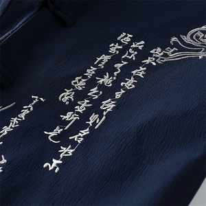 秋冬季风中山装秋装01套装男士唐装两件套A334-TZ705-P100图片