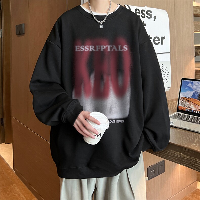 抖音得物供货可提供视频2024春季新款重磅美式卫衣DY5652,男装卫衣,电商A486