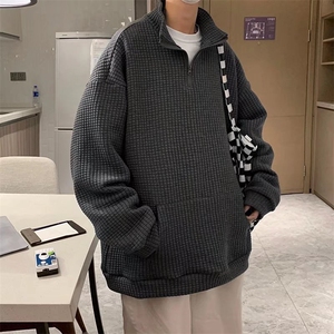 男春季新款卫衣华夫格卫衣Y009P36图片