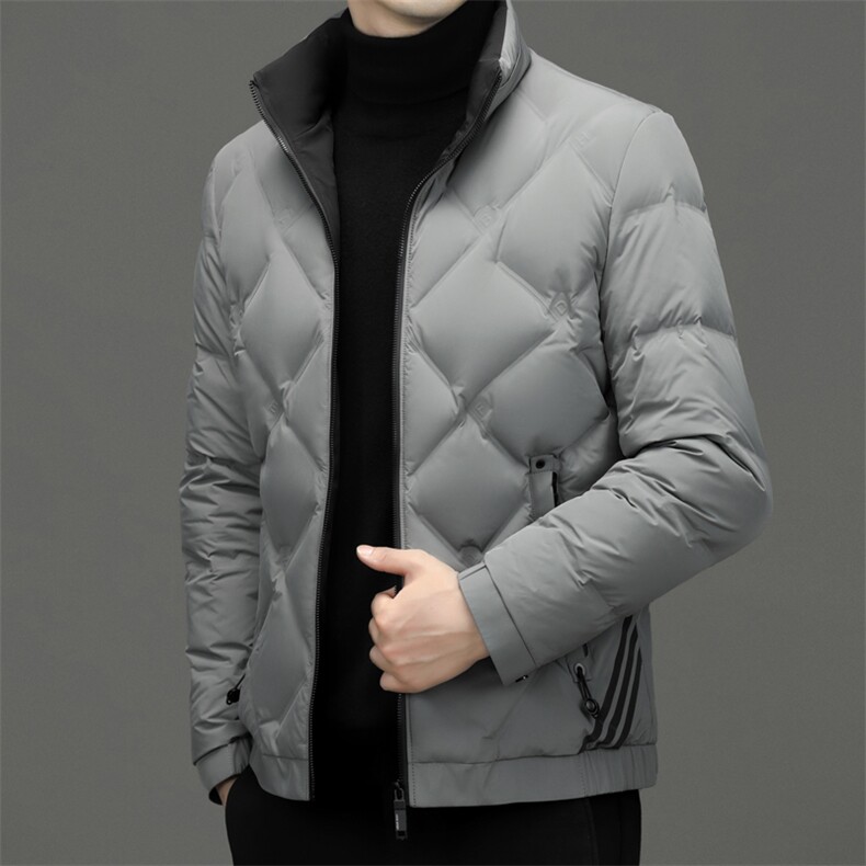 BN22211钱塘2020-2中年男士冬季厚款新款时尚休闲百搭羽绒服P235,男装羽绒服,钱塘207-2