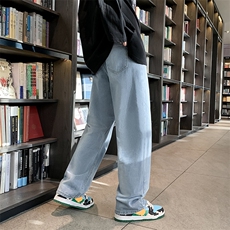 牛仔裤男宽松直筒裤K725P45，男装牛仔裤，星座1116-2