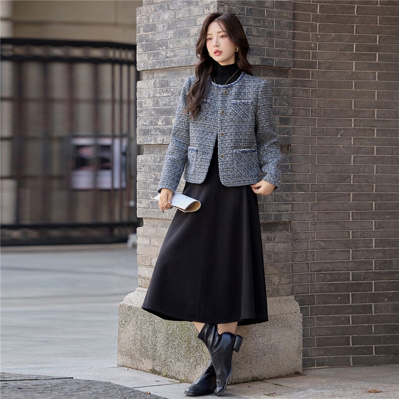 秋季新款小香风外套,女装短外套,依路服饰