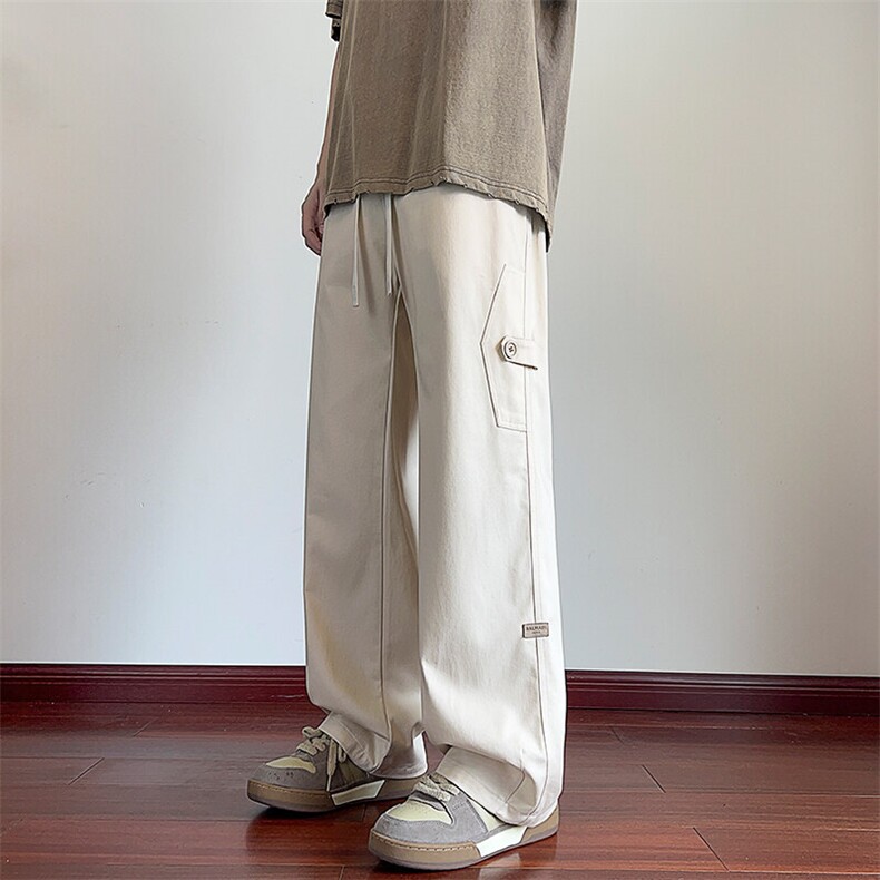 美式高街潮牌休闲长裤潮流宽松工装裤A161-K601-P47,男装休闲裤,电商A161