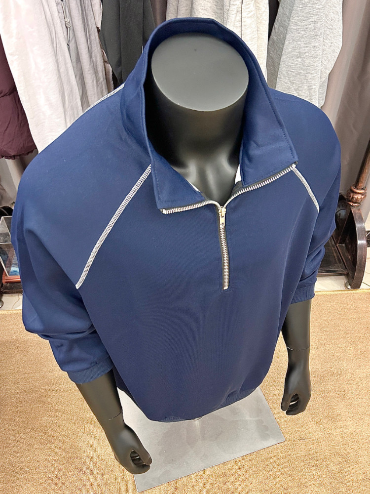美式复古半高拉链长袖卫衣男宽松休闲cleanfit外套513WY3494P32,女装短外套,星座513