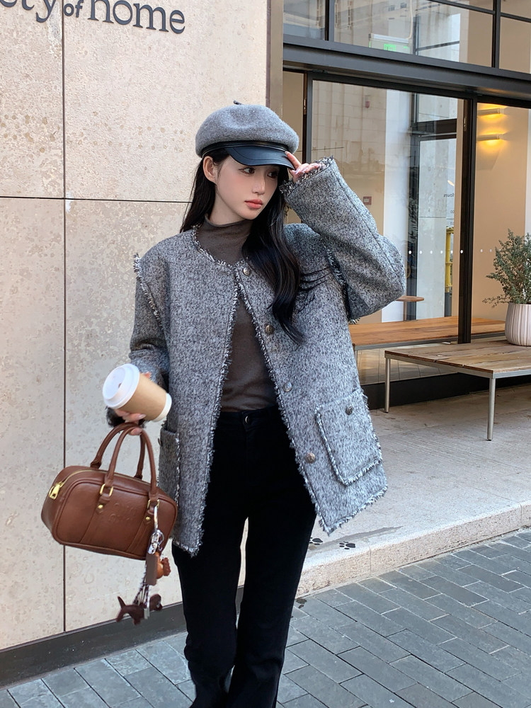 新款小香风羽绒服917-P255-K368，女装羽绒服，浙宝128A