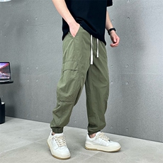 男束脚工装裤休闲大口袋休闲长裤A329-K21-P58，男装工装外套，电商A329