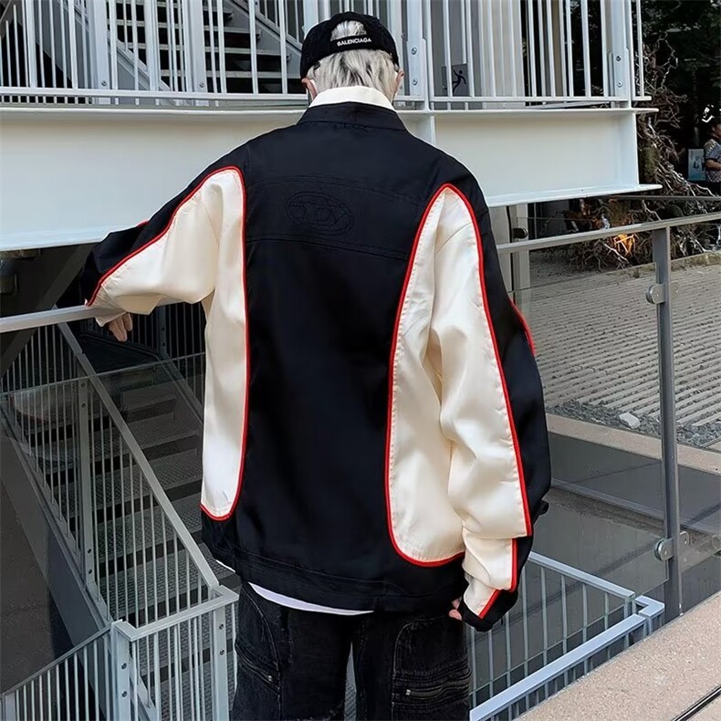 秋季青春流行男夹克文艺潮外套FK72P55,男装夹克,星座1116-2