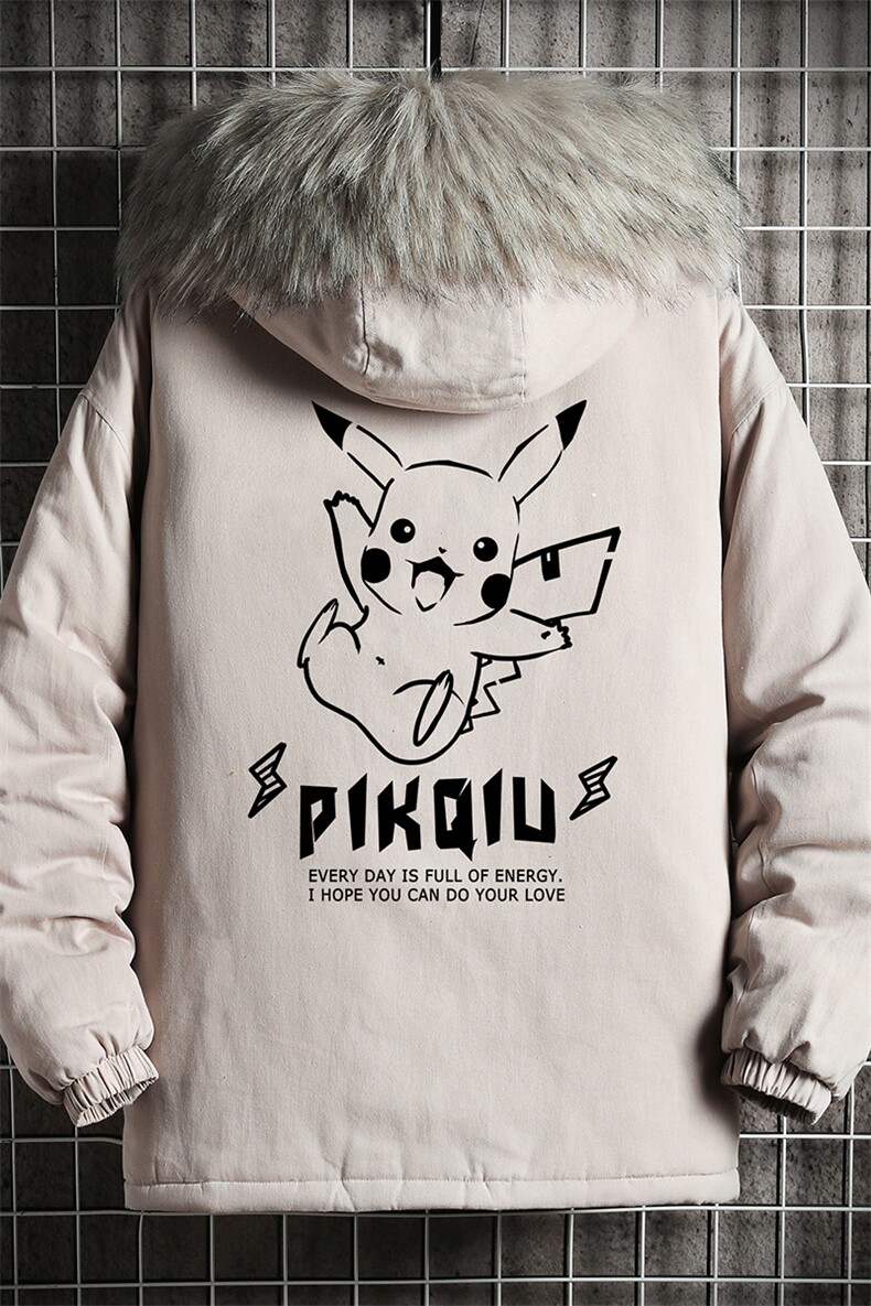 MM48078-P130冬季大毛领衣男士大码加厚袄男服网格挂拍,男装棉衣,电商A040A