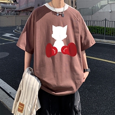量大优供抖音视频支持得物品质配合二开美式三条杠短袖t恤ZD175，男装T恤，电商A486