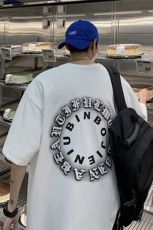 潮创意字母美式街头短袖T恤男夏季休闲宽松短袖A071-9012-P30，男装T恤，电商A071