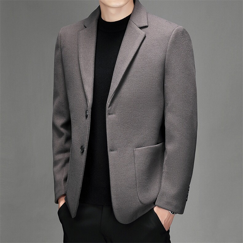 CKM3825钱塘2020-2中年男士商务休闲时尚冬季厚款新款西服P132,男装西服,钱塘207-2