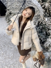 现货新款2178-P275-K399羽绒服白鸭绒，女装羽绒服，韩然一族
