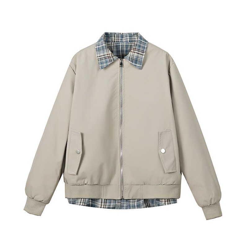 男士假两件夹克，设计款A440-1-1616-P50，男装夹克，电商A440-1