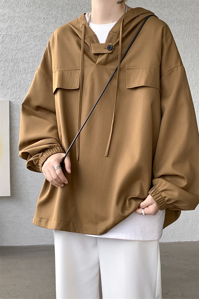 现货25秋季连帽休闲宽松高品质百搭卫衣外衣DSA059-7839-P45控68,男装卫衣,电商A059