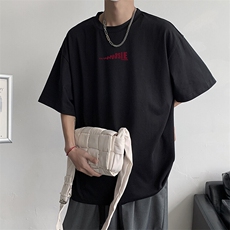 纯色百搭纯棉短袖上衣优选复古简约设计日系高街T恤HY796TP18，男装T恤，电商A102B