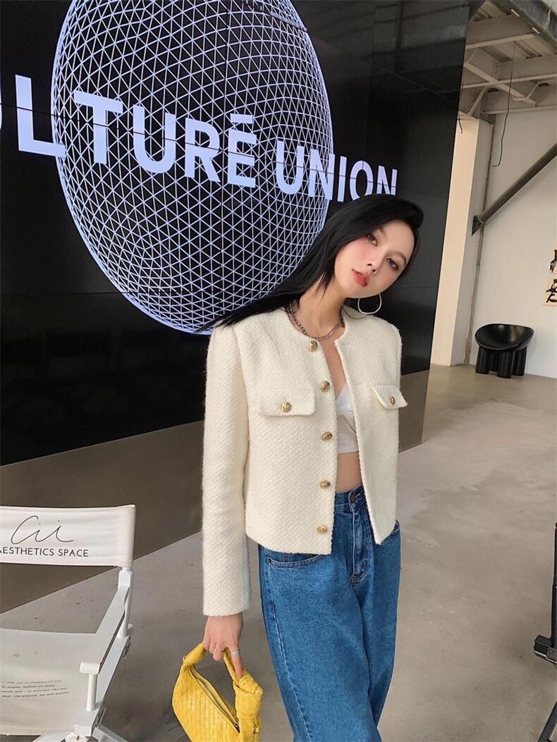 DS秋冬装新款小香风外套，其它，DS-1