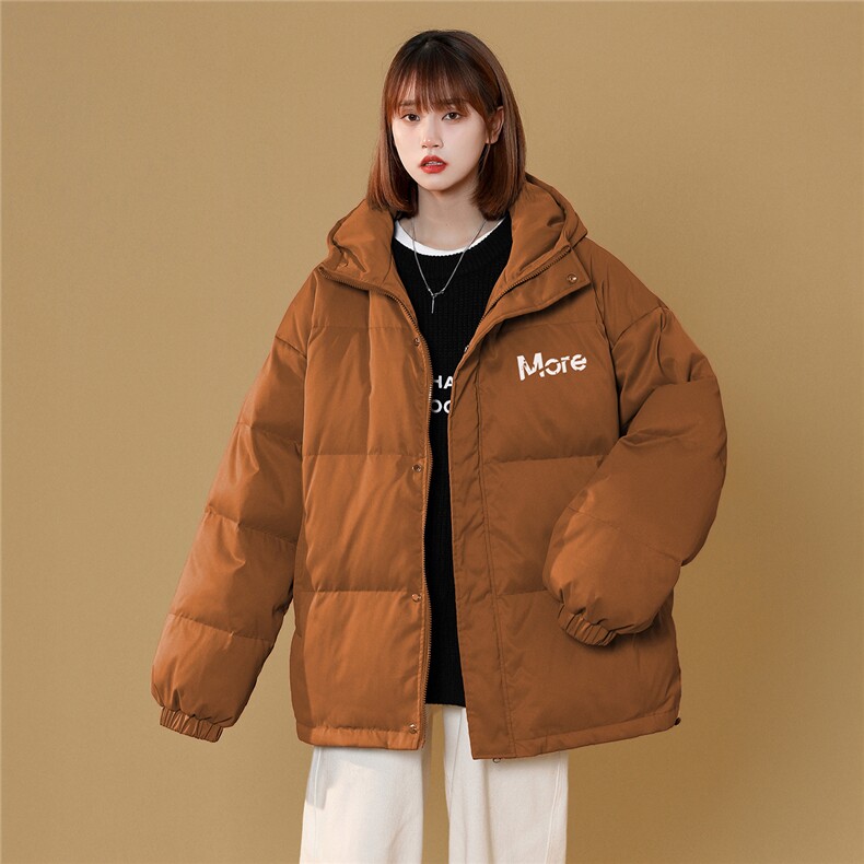 白鸭绒22冬季ins潮流时尚宽松百搭保暖连帽羽绒服YR1306P195控258,男装羽绒服,A247A