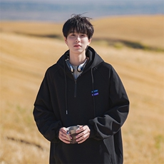 B225-A6465-P63-X79--贴标卫衣-100聚酯纤维，男装卫衣，电商B225