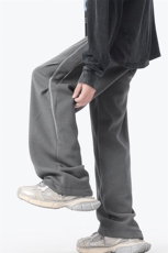 现货现货2025年秋季新款宽松休闲卫裤男D329-QM751-P50-控78，男装休闲裤，电商D329