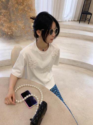 花朵T，女装，HE