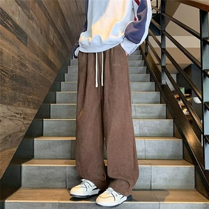 新款男美式帅气灯芯绒休闲裤男  KA649 P28图片