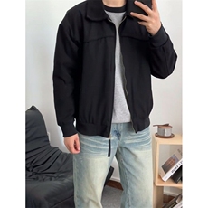 美式vintage复古底特律工装夹克男春秋季棒球服短款ootd正肩外套，男装夹克，星座601-1