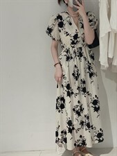 质大花长裙，其它，驿谷